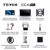 TEYES CC4 PRO Para Ford Explorer 5 2011 - 2019 CarPlay Android Auto 2DIN Autoradio Radio Multimedia Estéreo