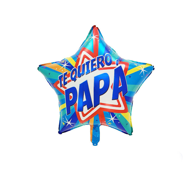 Étoile bleue TE QUIERO PAPA