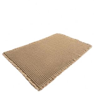 Super Absorbent Eco-Friendly Solid Microfiber <b>Waffle</b> Bath Mat Modern Non-Slip Bathroom Rug Ultra Soft <b>Machine</b> Washable - Product Image 2