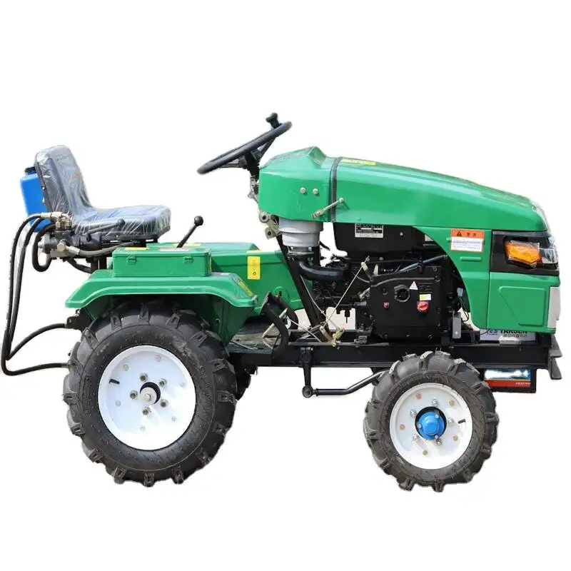 Çin orijinal 12hp Agriculture 25hp 30hp 40hp tarım için Mini traktör kullanılan bahçe yürüyüş çok amaçlı çiftlik traktörü fiyat