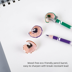 Macaron 12Pcs Phác Thảo Bút Chì Thiết Lập Chuyên Nghiệp Xóa Màu Bút Chì Với Tẩy Tùy Chỉnh Màu Bút Chì Cho Trẻ Em - Product Image 6