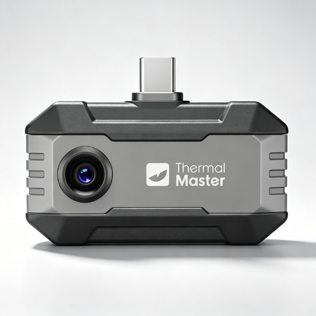 2026 P1 Thermal Camera 320*240 X³IR Resolution 600℃ High Temp Range for iPhone Android Phone Thermal Imager Hvac Thermal Master