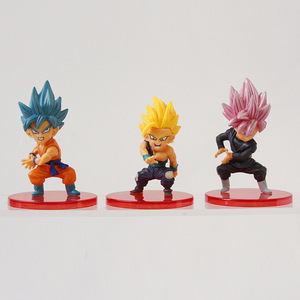9PCS Prix Jouets Goku Vegeta Battel Ver. DRAGON <span class=keywords><strong>BAII</strong></span> Statues Figura PVC Anime Figure pour Catcher Egg Box Gashapon Game Machine - Product Image 3