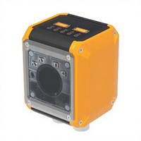 Scanner de codes-barres CMOS industriel haute vitesse, portée longue de 1000 mm, lumière rouge polarisée, IP67, 60 scans/secondes, mise au point liquide, pour ligne de production en usine