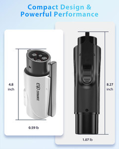 อะแดปเตอร์ชาร์จรถยนต์ไฟฟ้า 80A จากปลั๊ก Type 1 สำหรับเทสลากับ Sae J1772 Type1 อะแดปเตอร์ชาร์จรถยนต์แบบเสียบเข้าเต้ารับ ใช้ได้กับรถยนต์รุ่น 3 และ Y - Product Image 6