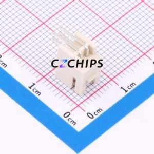 ZX-PHB2.0-2-2PWZ Wire-to-Board Pin Header Bent Lead Through Hole,P=2mm Connector 2x2P 2mm Right Angle Insert PHB - Product Image 2
