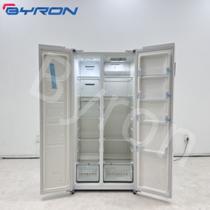 Réfrigérateur à double porte grande capacité pour usage domestique, combinant congélateur et réfrigérateur, pour la maison - Product Image 1