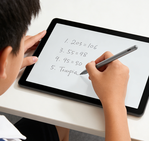 แท็บเล็ตขนาด 16 นิ้ว พร้อมปากกาสไตลัส สำหรับการศึกษาในห้องเรียนอัจฉริยะ เหมาะสำหรับการเขียนแบบดิจิทัลและการสอน - Product Image 4