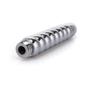 9 Ball <span class=keywords><strong>Anal</strong></span> Vagina Cleaner Liga De Alumínio Chuveiro Enema Bicos Dildo Oco com Grânulos De Alumínio Metal Butt Plug Brinquedos Sexuais - Product Image 3