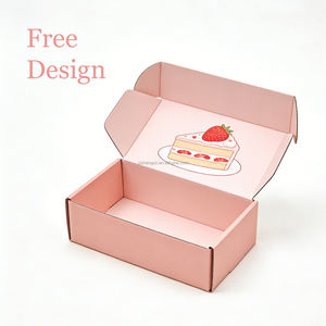 Cajas <span class=keywords><strong>de</strong></span> Embalaje <span class=keywords><strong>de</strong></span> Cartón <span class=keywords><strong>para</strong></span> Galletas, Impresas Personalizadas, Recicladas, <span class=keywords><strong>de</strong></span> Grado Alimenticio, con Cajón Deslizante, Color <span class=keywords><strong>Pastel</strong></span>, con Separadores - Product Image 4