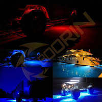 RGBW App Control Led Rock Lights 8 Pods 12 Pods Iluminación para coche Barco Cubierta Luz