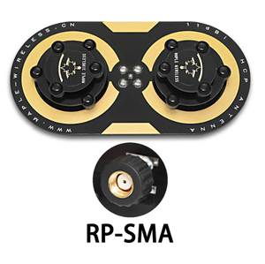 Kit de Antena FPV Polarizada Circular SMA de 5.8GHz y 11dBi Maple Wireless Owl para Gafas RC, Metálica - Product Image 3