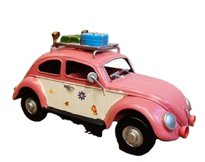 Modelos de Autos Clásicos en Miniatura, Adornos Metálicos Antiguos para Decoración del Hogar - Product Image 1