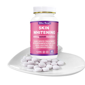 Eigenmarke Kollagen weißhautkapseln Körper-Leuchtmittel-Tabletten hergestellt in GMP-Fabrik mit ISO HACCP HALAL-Zertifikaten - Product Image 1