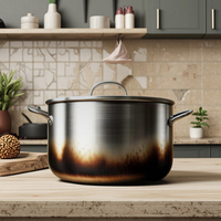 La crème nettoyante personnalisable en acier inoxydable de 500g protège la surface du robinet et du capot de cuisinière produits chimiques ménagers polyvalents