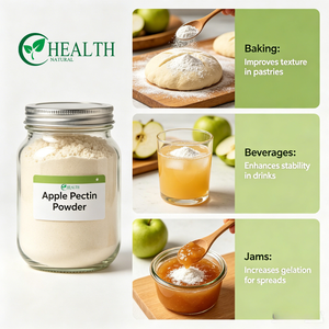 Polvere di Pectina di Mela Pura <span class=keywords><strong>Naturale</strong></span> Solubile in Acqua, Agente Addensante per Additivi Alimentari, Etichetta Privata Personalizzata - Product Image 3