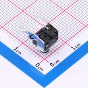 BX-TS-26-6675ZJ Tactile Switch Through hole-4P,6x6mm Switch Single Pole Single Throw Round Button 2.6N Through Hole - Product Image 2