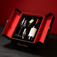 Caja de Regalo de Cartón Rígido con Logotipo Personalizado de Lujo para Perfumes, Cosméticos, Aceites Esenciales, Botellas y Vino