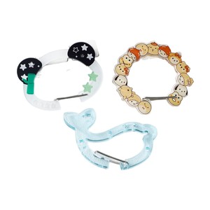 Custom Kpop Holographic Acrylic Carabiner Keyring Promotional Keychains & Carabiners