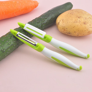 家庭用キッチンアクセサリーガジェット果物野菜道具リンゴニンジンポテトピーラーマニュアルベストセラー新品 - Product Image 2