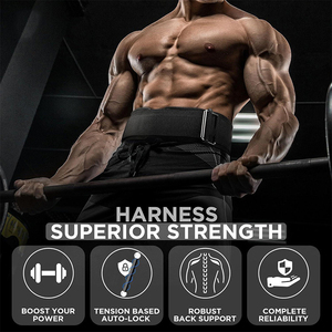 Ceinture de fitness en polypropylène en stock en Espagne, soutien lombaire pour l'entraînement en salle de sport, levée de poids, protection lombaire - Product Image 4