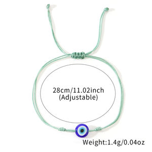 Pulsera <span class=keywords><strong>de</strong></span> la Amistad Resoul Ultra Delgada con Cordón Trenzado, Apilable, Estilo Boho Surfer, Joyería <span class=keywords><strong>de</strong></span> Hilo Trenzado, Regalo <span class=keywords><strong>de</strong></span> Verano <span class=keywords><strong>para</strong></span> Mujer - Product Image 4