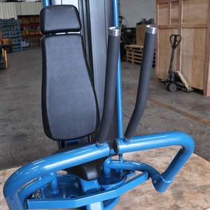 Machine <span class=keywords><strong>de</strong></span> <span class=keywords><strong>musculation</strong></span> professionnelle pour press à la poitrine, flys pectoraux et extensions des deltoïdes dorsaux <span class=keywords><strong>avec</strong></span> pile <span class=keywords><strong>de</strong></span> poids - Product Image 3