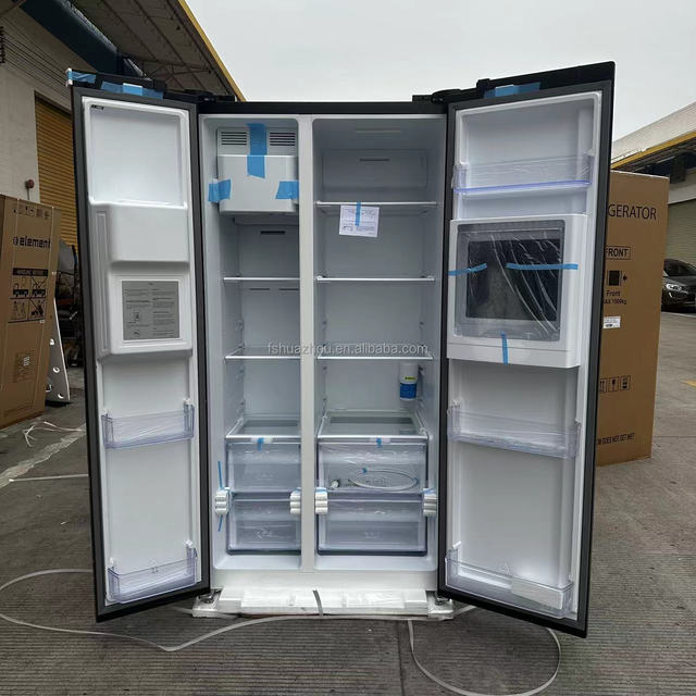 Hisense Quality HUAZOS Find Similar Icon Brand New Quality Sales New French Door Refrigerator With Touch Screen Stainless Steel