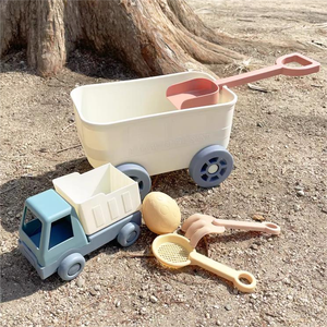 Hot Bán Trẻ Em Của Tay Rút Ra Xe Đẩy Gia Đình Xe Đẩy Chơi Với Cassia Hạt Giống Chơi Với Bãi Biển Đồ Chơi - Product Image 2