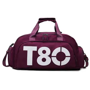 Custom Logo Travel Duffel Bag Women Football Training Soccer Ball Sports Men Duffle Gym Bag