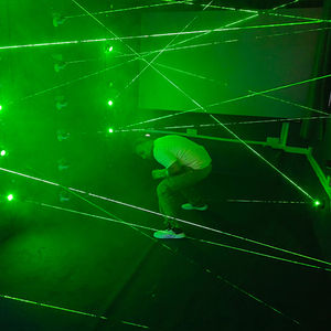 Système de labyrinthe laser intérieur à aménagement personnalisé pour salles d'évasion - Jeu de défi d'<span class=keywords><strong>aventure</strong></span> interactif multijoueur 12 Airport Playhouse - Product Image 2