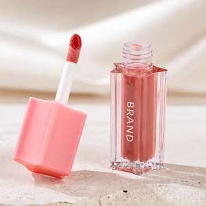 Gloss à lèvres étoile à cinq branches naturel, longue tenue, non collant, non transférable, pour maquillage quotidien, marque privée - Product Image 1