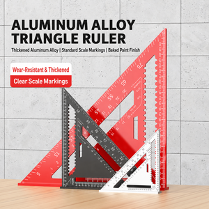Jauge de marquage industrielle PICUS pour le travail du bois, règle triangulaire à angle droit en alliage d'aluminium - Product Image 3