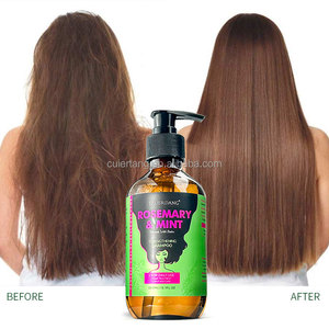 Etiqueta privada Orgánica Natural Anti Pérdida Biotina Romero Menta Crecimiento del cabello Sin sulfato Hidratante Champú y acondicionador Set - Product Image 4