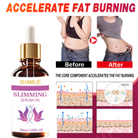 Fabricant fournissant 30ml d'huile essentielle de perte de poids huile de massage anti-cellulite pour les soins du corps