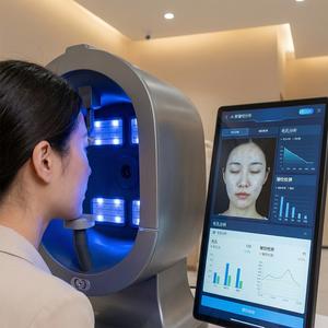 Nouveaux modèles 2025 Analyseur de peau 3D facial professionnel IA avec analyse et scanner de la peau pour usage domestique - Product Image 4
