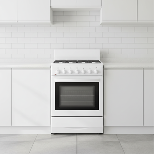 Cocina de <span class=keywords><strong>Gas</strong></span> Independiente de 4 Quemadores con <span class=keywords><strong>Horno</strong></span> <span class=keywords><strong>y</strong></span> Parrilla, Funciones de Convección, Encendido Automático, Acero Inoxidable para el Hogar - Product Image 2