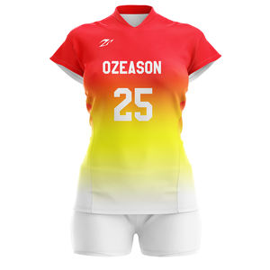 Maglia da Pallavolo Femminile Viola Sublimata di Alta Qualità, Economica, per Squadre, Produzione OEM all'Ingrosso - Product Image 2