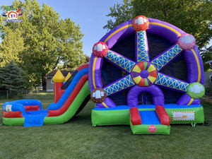 <span class=keywords><strong>Alquiler</strong></span> de Equipos para Fiestas Infantiles Comerciales, Trampolines Inflables, Castillos, Norias, Trampolines Acuáticos, Toboganes, Material de PVC - Product Image 2