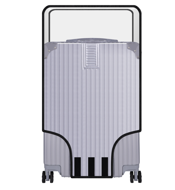 Luggage Covers for Suitcase Tsa Approved,PVC Clear Plastic Suitcase Cover Protectors Travel Luggage Sleeve Protector