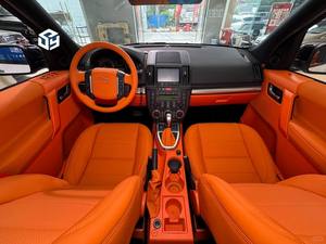 Funda de asiento <span class=keywords><strong>Interior</strong></span> de coche exclusiva de cuero Napa de diseño de lujo adecuada para Land Rover Defender Range Rover - Product Image 4