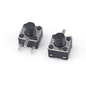 3 pin cắm trong SMD SMT xúc giác chiếu sáng cảm ứng 4.5*4.5 Mini tact chuyển phù thủy thép tấm bìa - Product Image 4