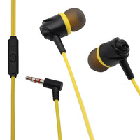 Vendeur chaud 3.5mm Hifi stéréo dans l'oreille casque mains libres filaire écouteurs pour téléphones mobiles