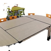 Coffre-fort personnalisé bord 10mm 12mm 13mm HPL compact stratifié dessus de table pour l'école maternelle