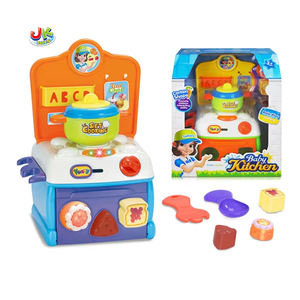 2023 лучший мини-пластиковый кухонный игровой набор для детей Забавный дизайн стола для детских игрушек - Product Image 1