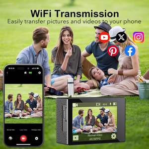 Cámara de Acción Hiicam 5K 30FPS Resistente al Agua 30m con EIS, WiFi, Control Remoto por Aplicación, Tarjeta de 64GB, Gran Angular de 170°, Cámara Deportiva - Product Image 5