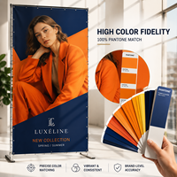 Bannière en maille PVC imprimée sur mesure, grand format, résistante aux UV, imperméable, vente en gros directe d'usine OEM pour les États-Unis, le Canada et le Royaume-Uni