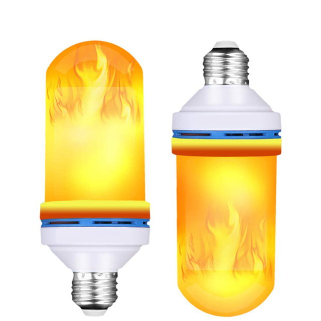 Realistic Bulb Dynamic Effect Flashing Atmosphere Led Flame Light