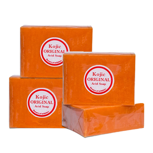 สบู่ล้างหน้ามีกรดโคจิกสีดำขาวทำให้ผิวขาวใสสบู่ล้างหน้า - Product Image 1