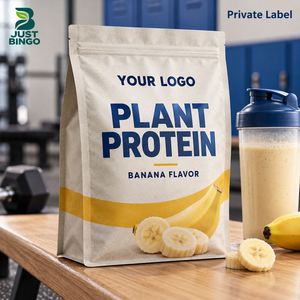 Poudre de protéines végétales avec options de saveur en bidon – Fabricant pour le développement de produits de marque privée - Product Image 1